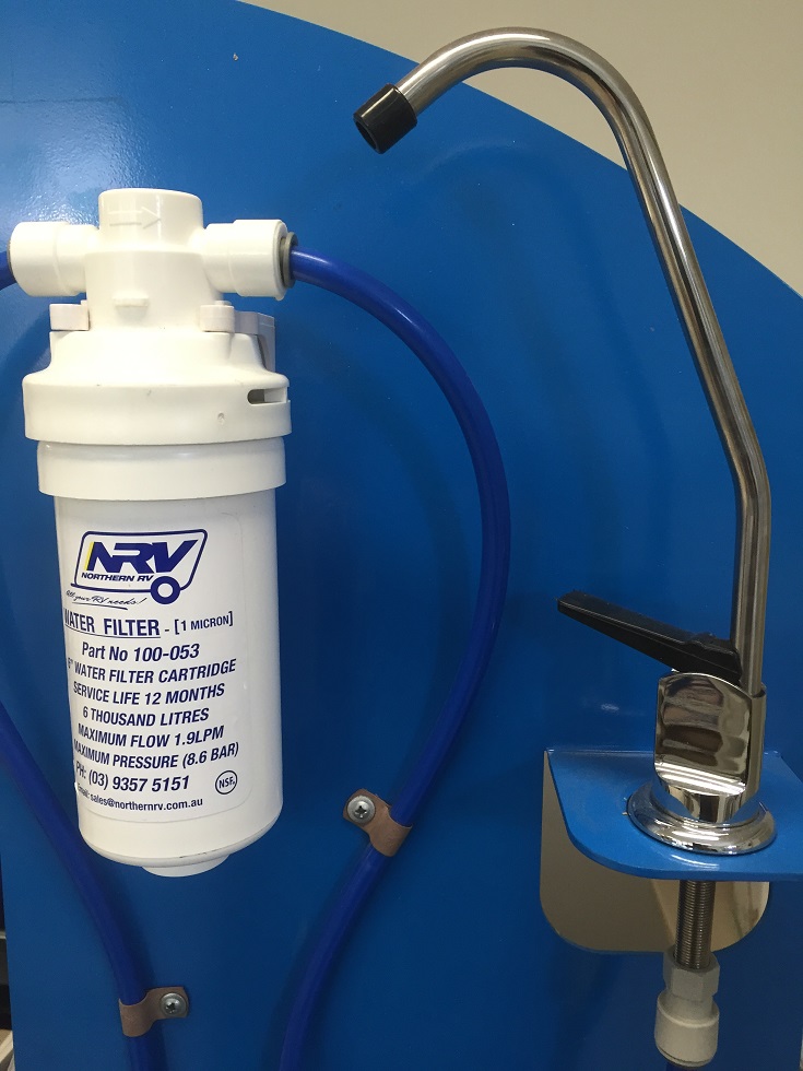 95 Litre Grey Water Tank with Fittings Northern RV