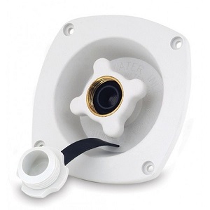 Mains water inlet-white