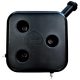 10 Litre Black Diesel Fuel Tank with lockable fuel cap