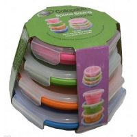 Collapsible Space Saving Round Tub Set of 4