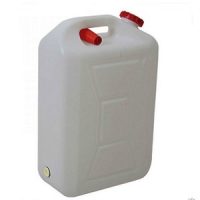 20L Plastic Water Jerry Can White